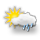 Rauris:sunny intervals, rain shower